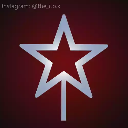 Star topper 3D print model