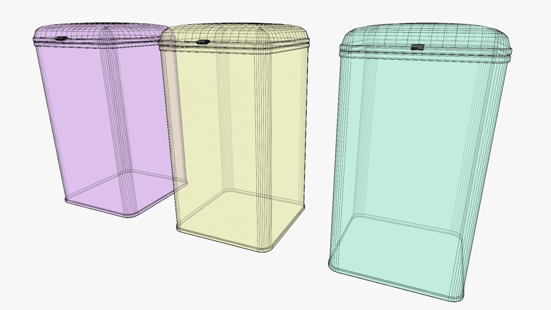 Laundry baskets 3D model_24