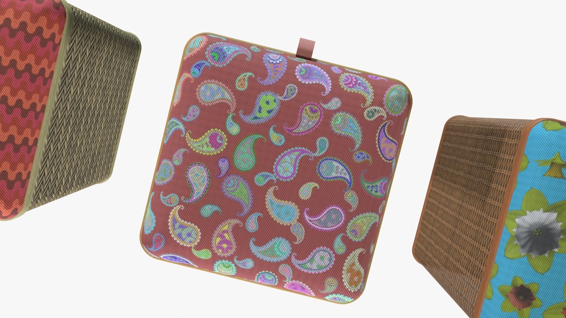 Laundry baskets 3D model_14