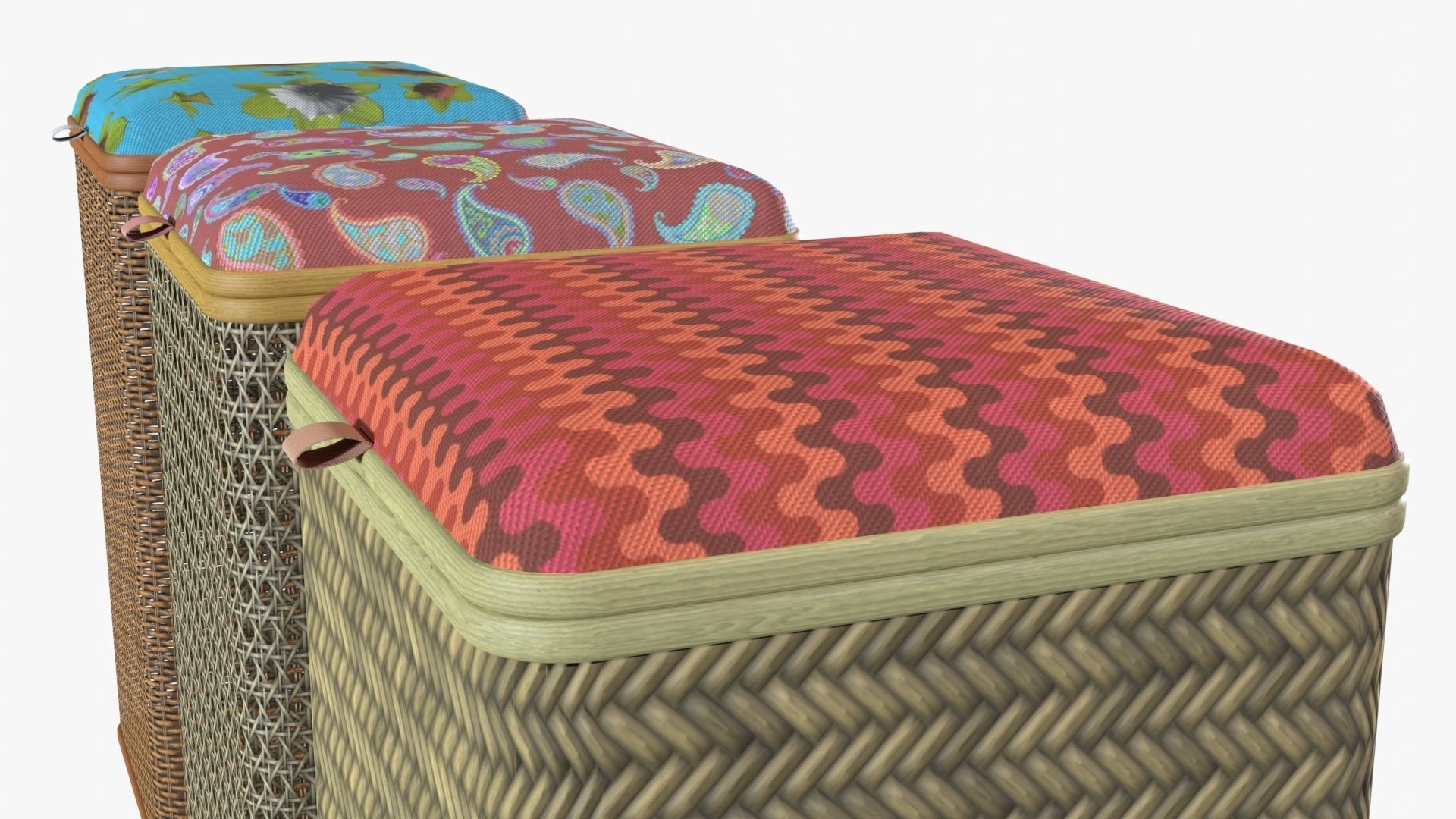 Laundry baskets 3D model_10
