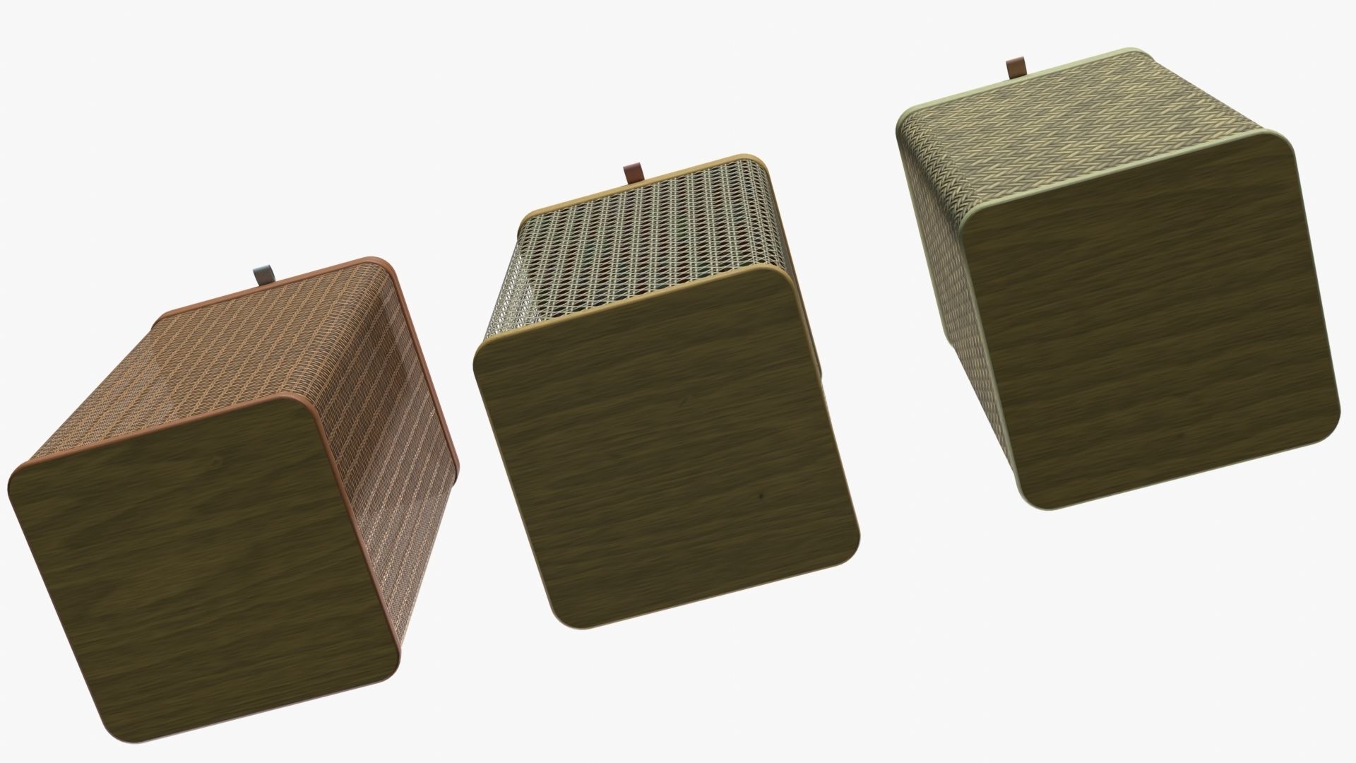 Laundry baskets 3D model_8