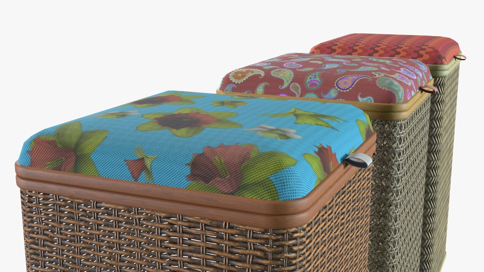 Laundry baskets 3D model_9