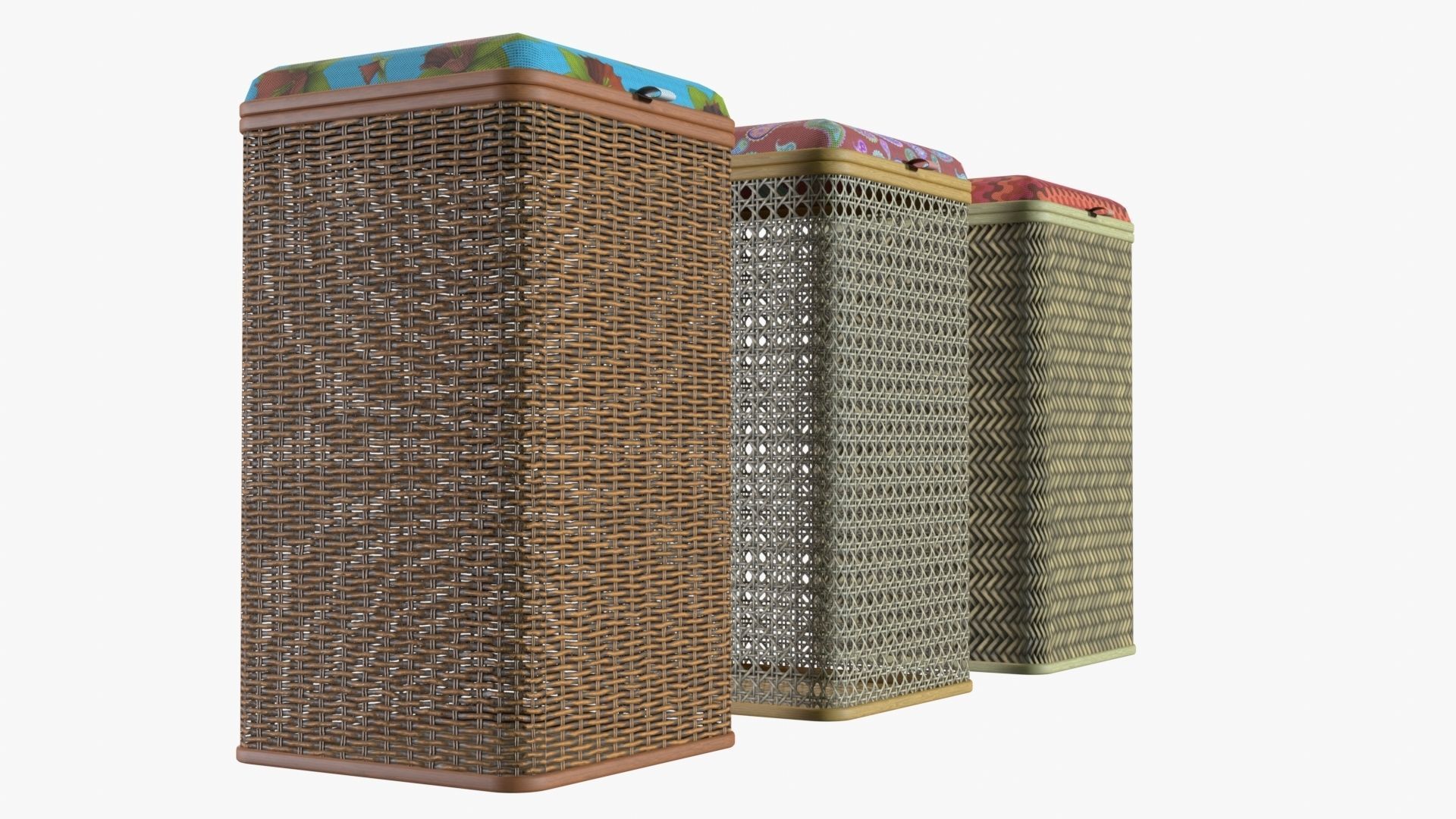Laundry baskets 3D model_5