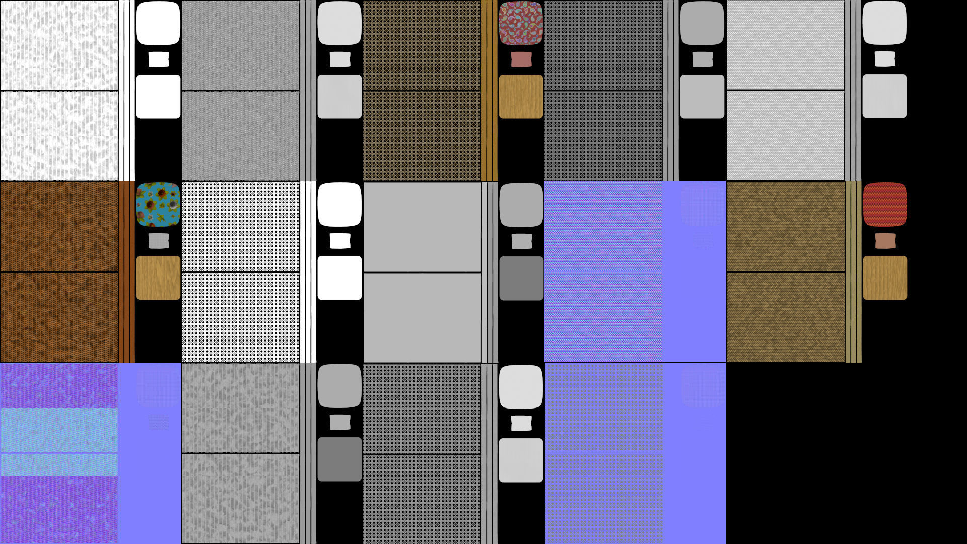 Laundry baskets 3D model_15