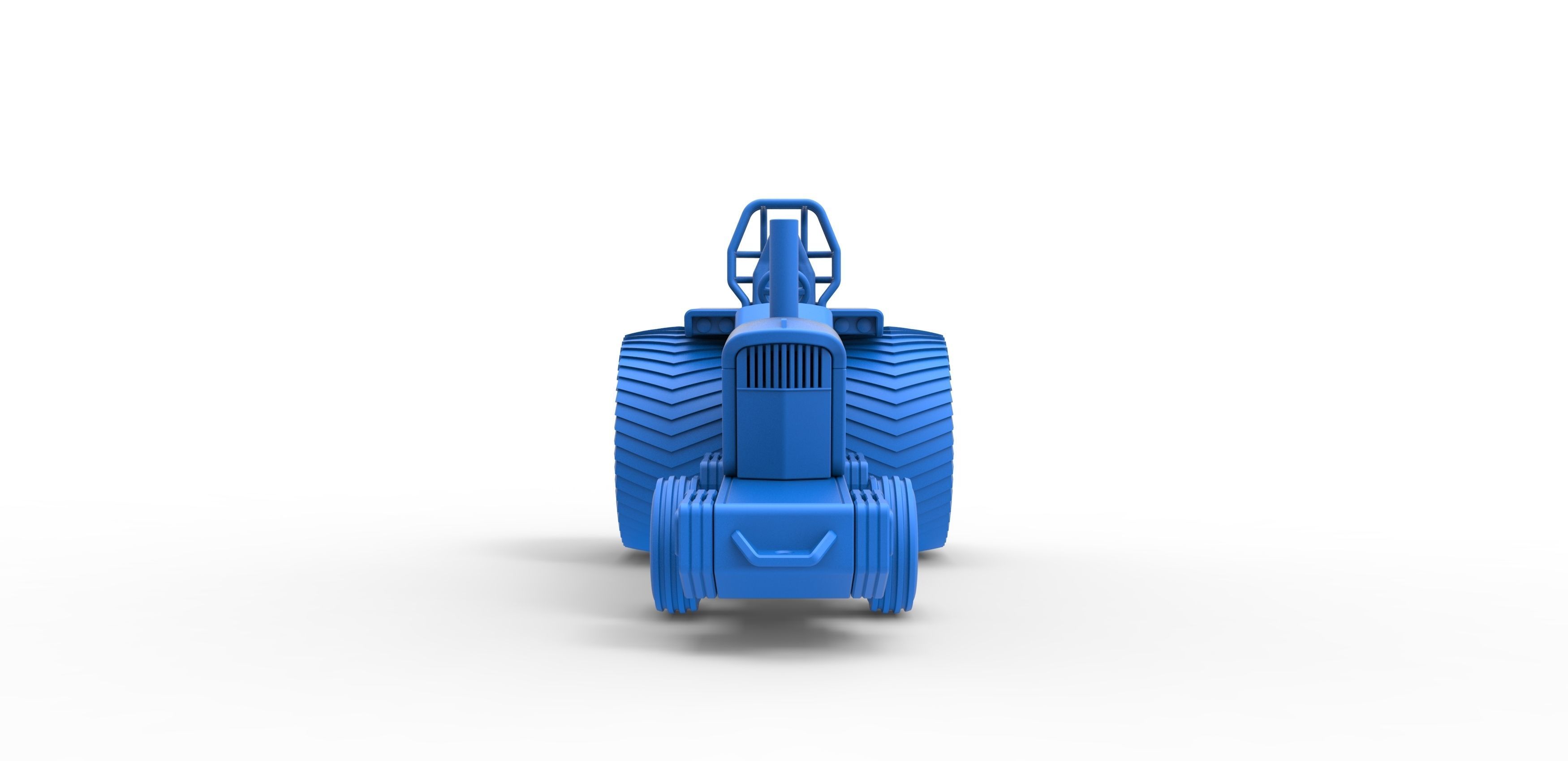 Pulling Tractor Pro Stock Scale 1 to 25 3D print model_22