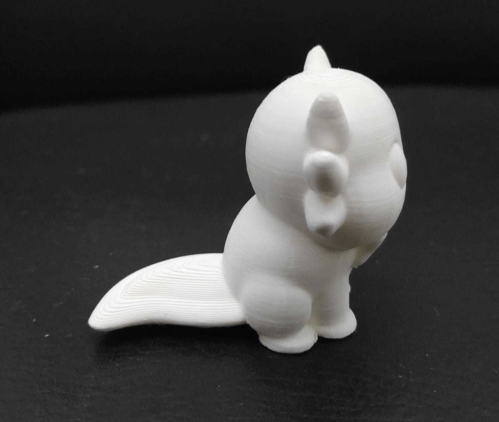 Axolotl with Tie 3D print model_8