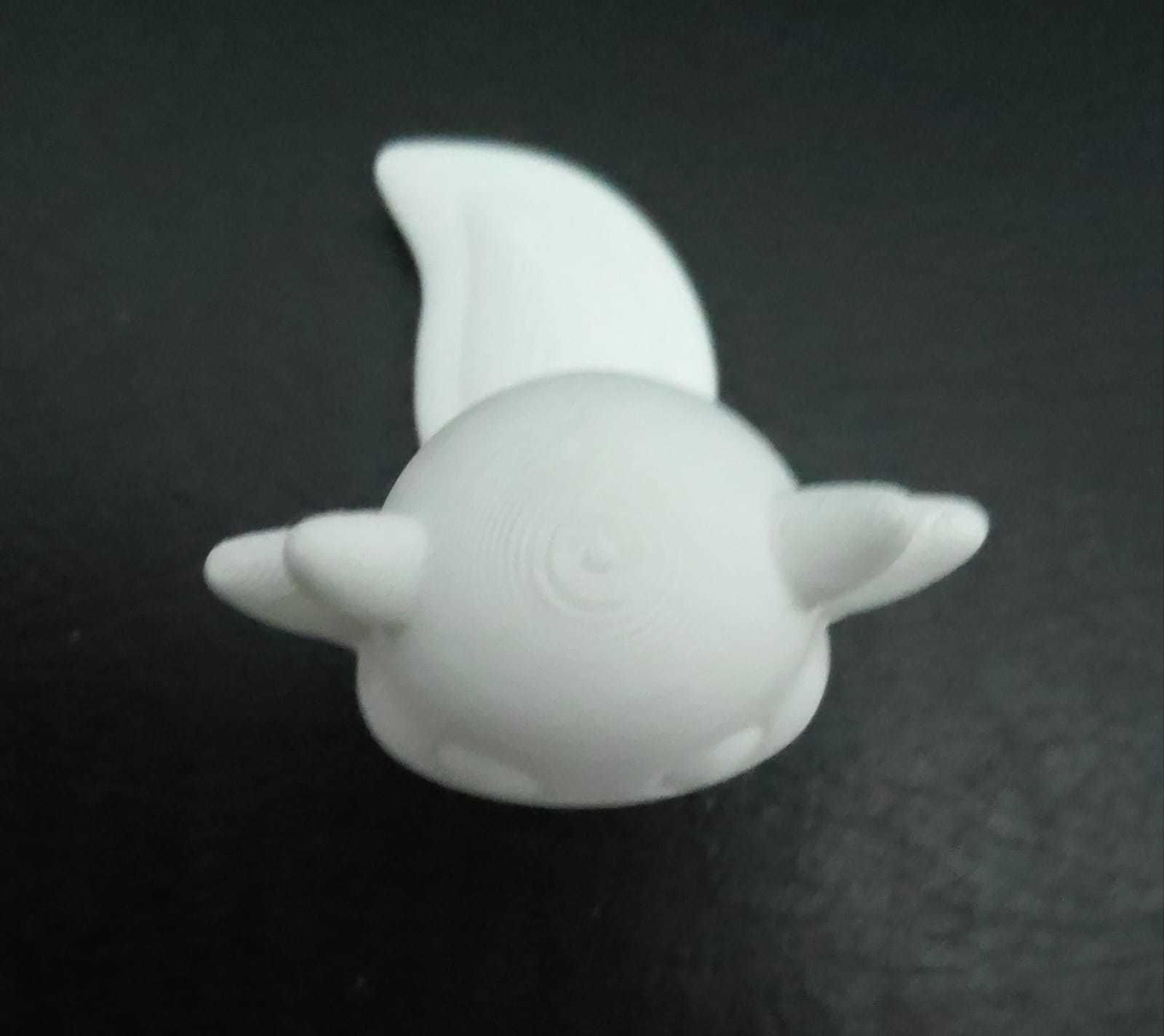 Axolotl with Tie 3D print model_7