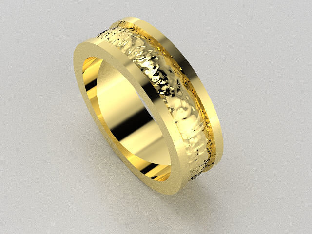 pattern ring 3D print model