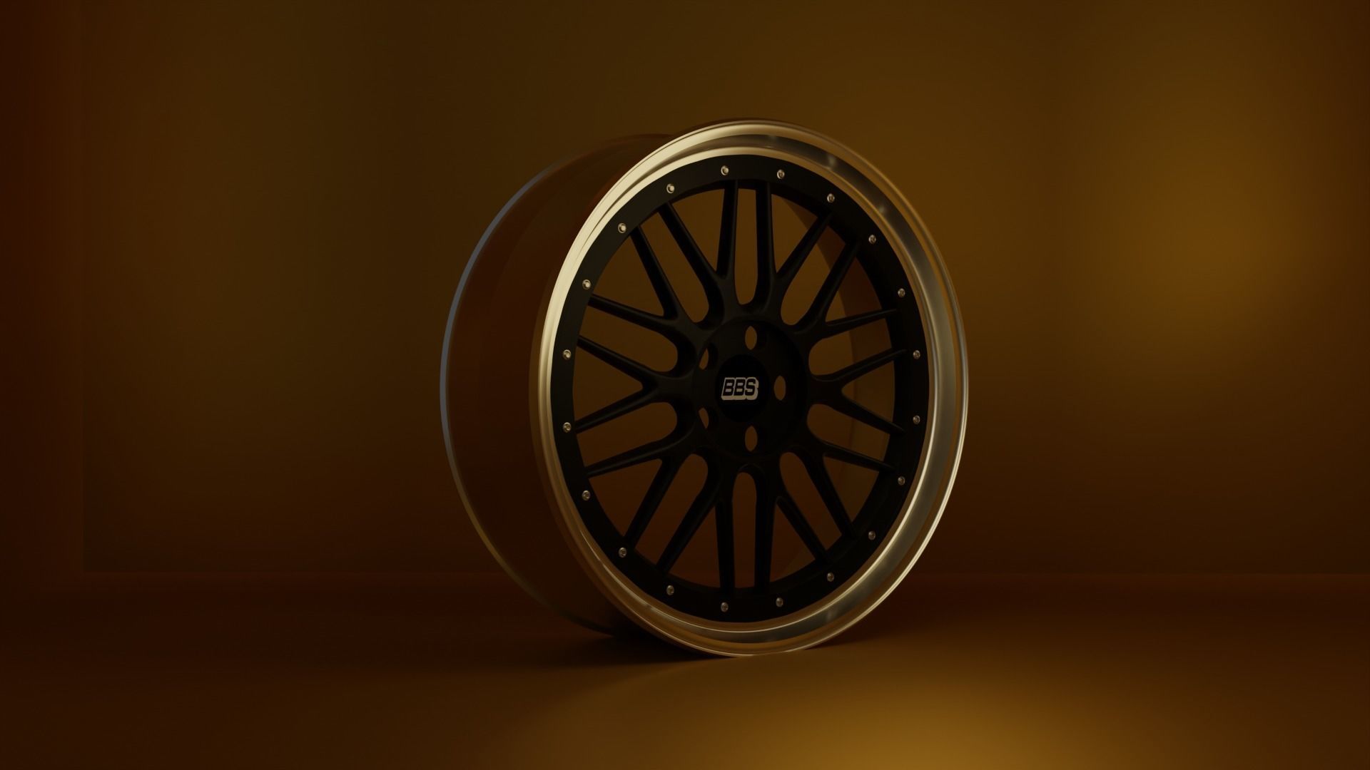 BBS LM Rim 3D model_1