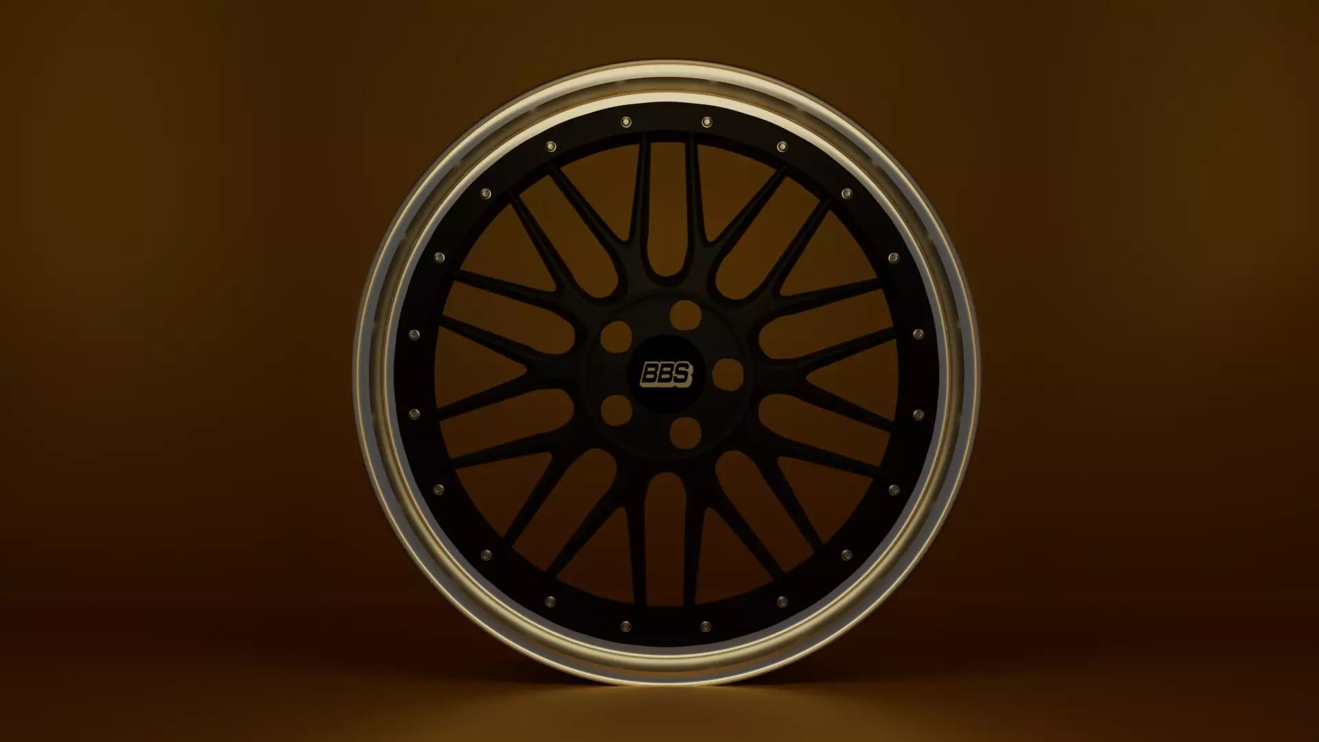 BBS LM Rim 3D model_0