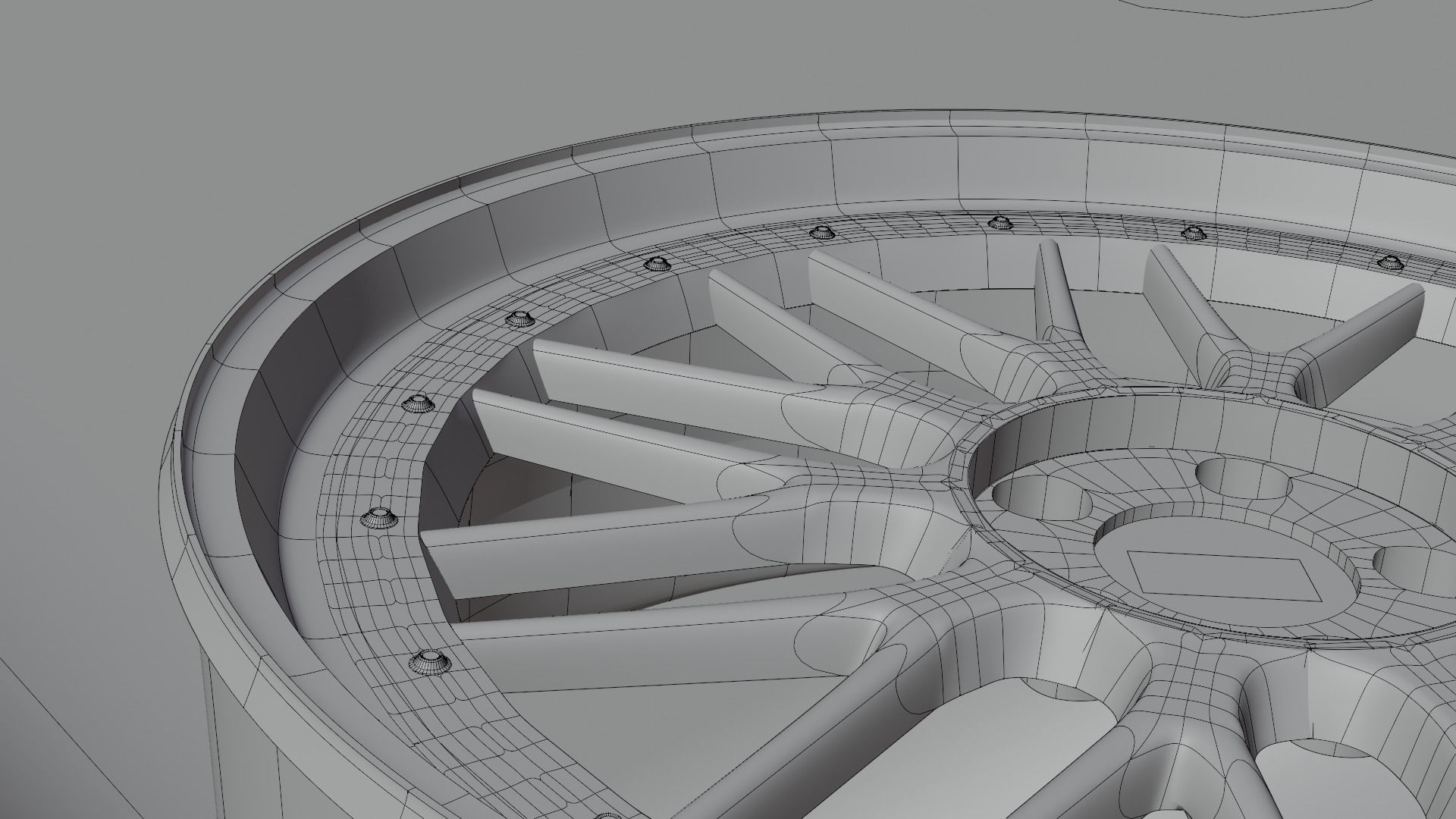 BBS LM Rim 3D model_5