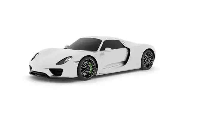Porsche 918 2015 3D model