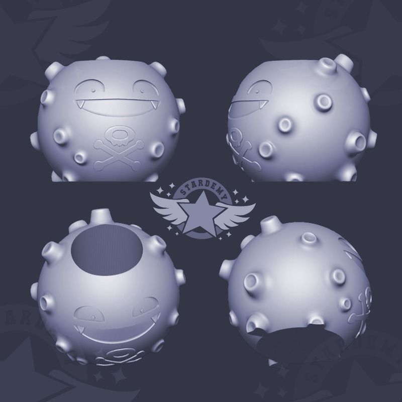 Team Rocket Home Office Set Koffing Ekans 3D print model_3