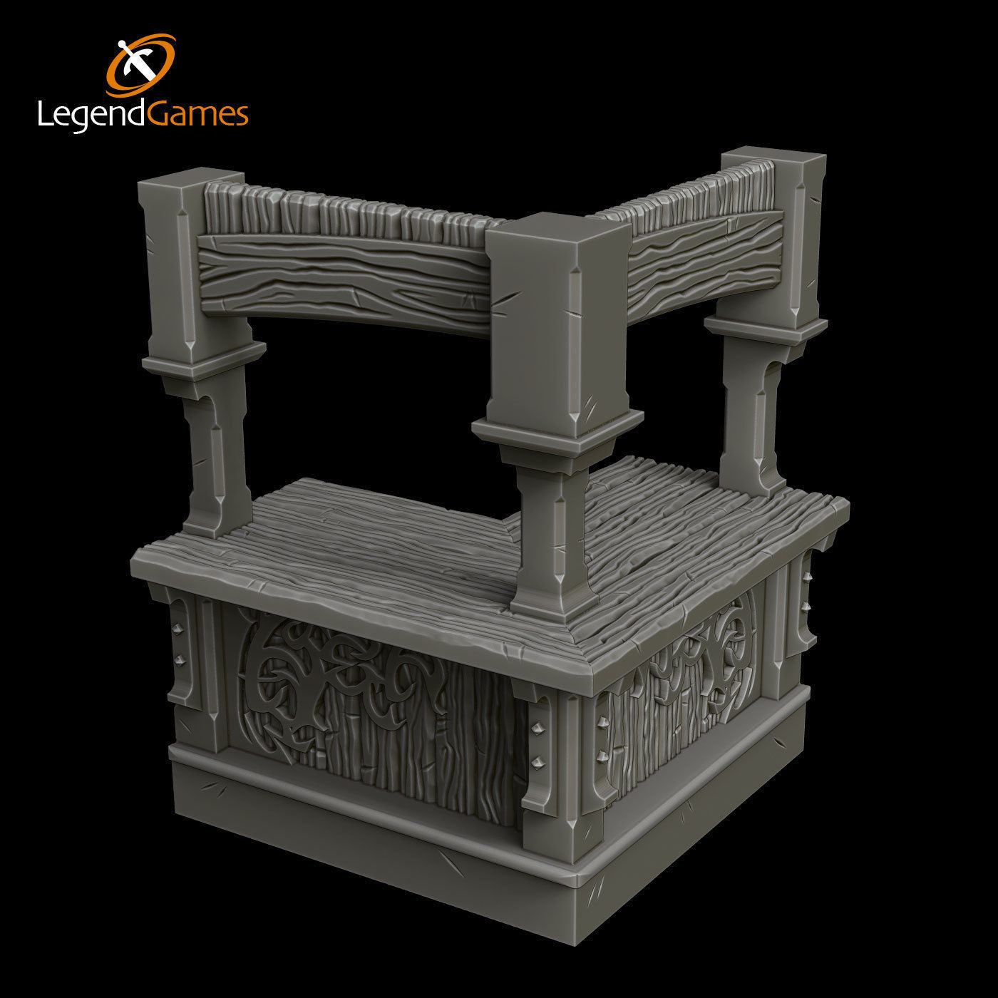 LegendGames Tavern Set - freestanding 3D print model_1