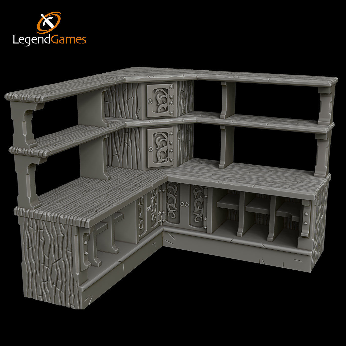 LegendGames Tavern Set - freestanding 3D print model_4