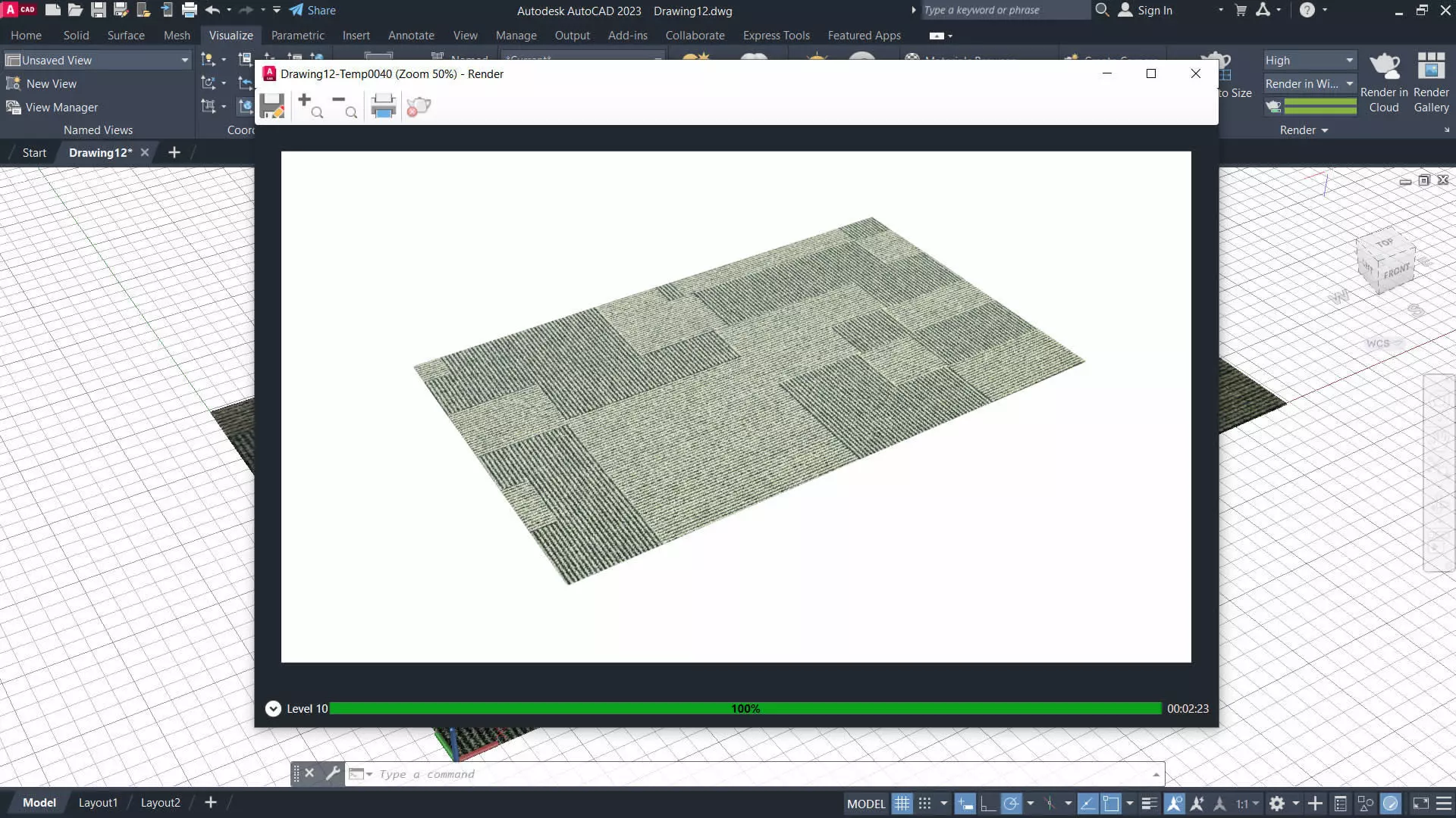 AutoCAD 3D Carpet 01 3D model_0
