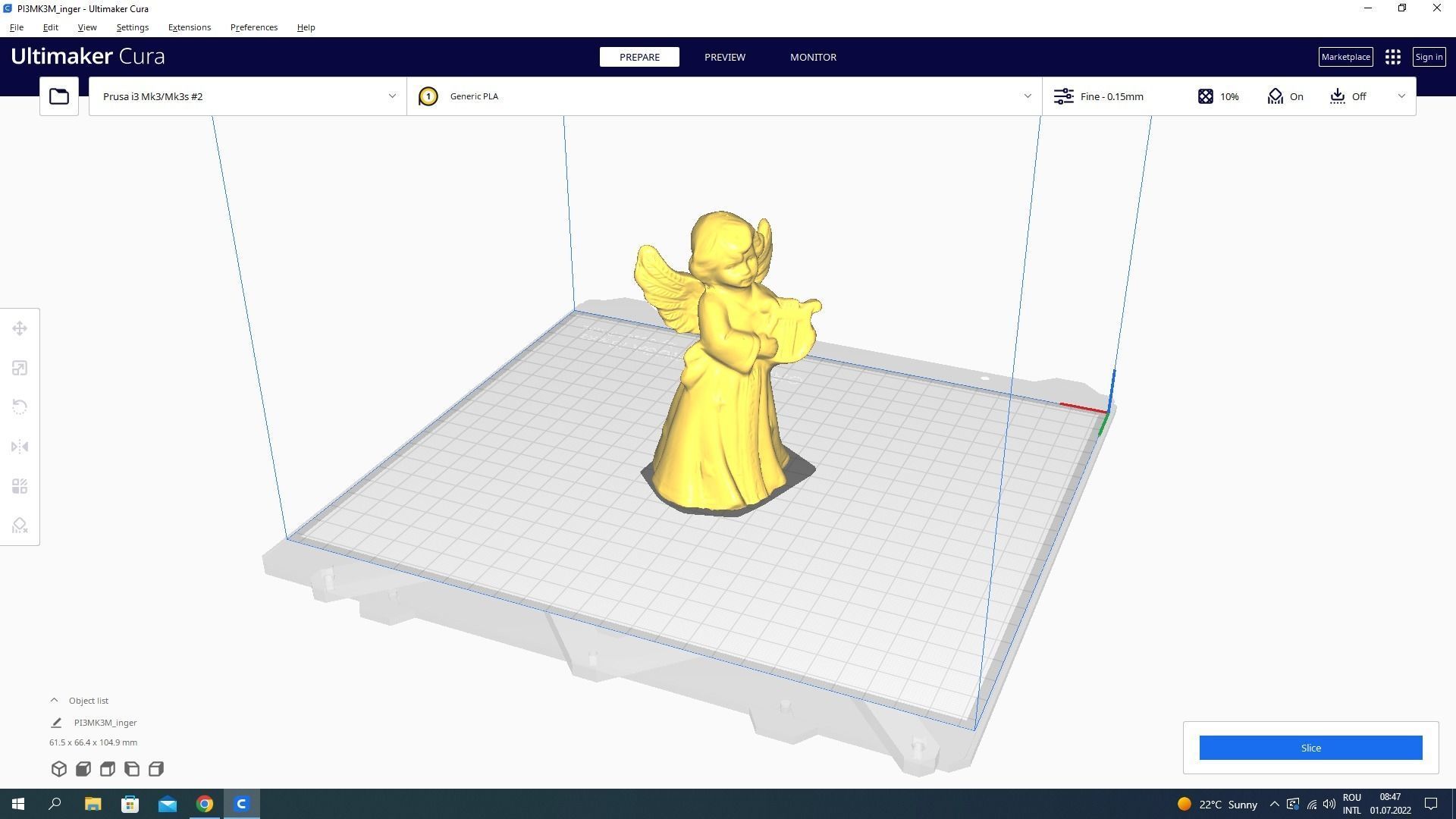 Angel toy decoration 3D print model_3