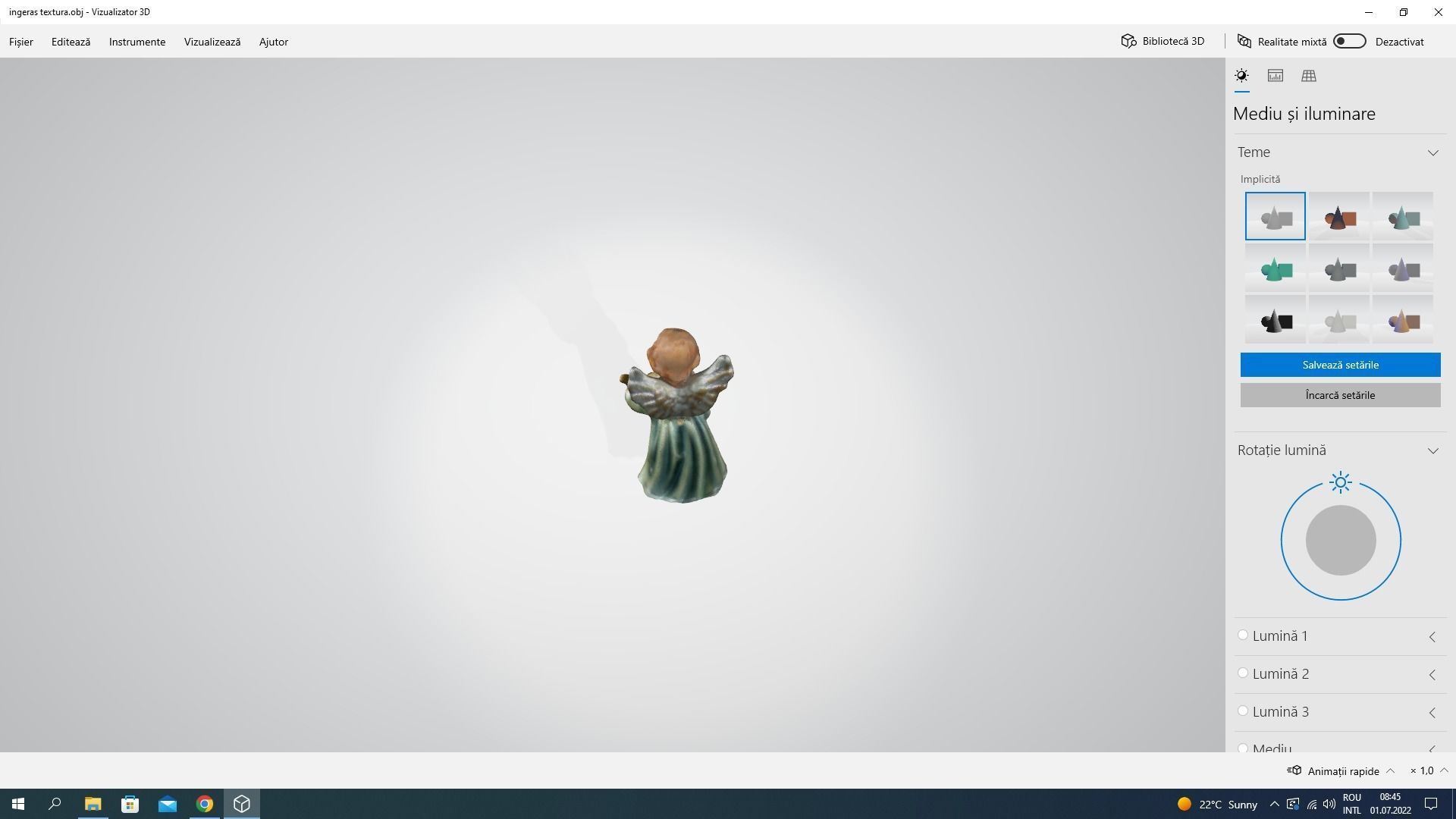 Angel toy decoration 3D print model_2