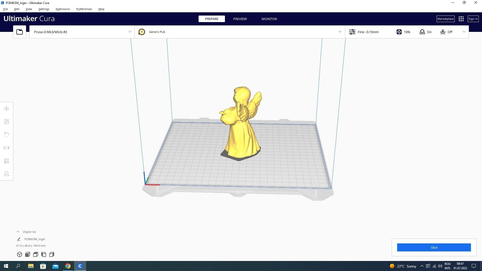 Angel toy decoration 3D print model_5