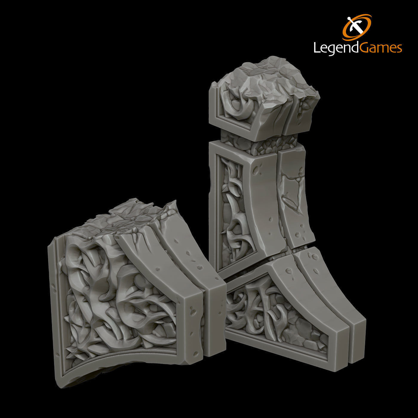 LegendGames Drow of the Underdark Full Set 3D print model_16