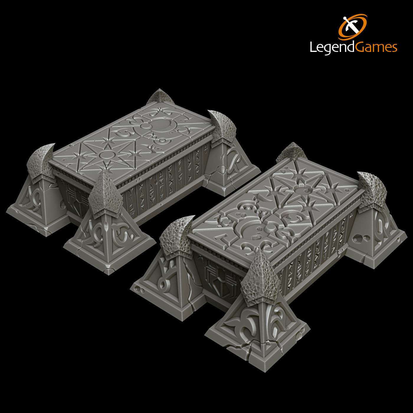LegendGames Drow of the Underdark Full Set 3D print model_2