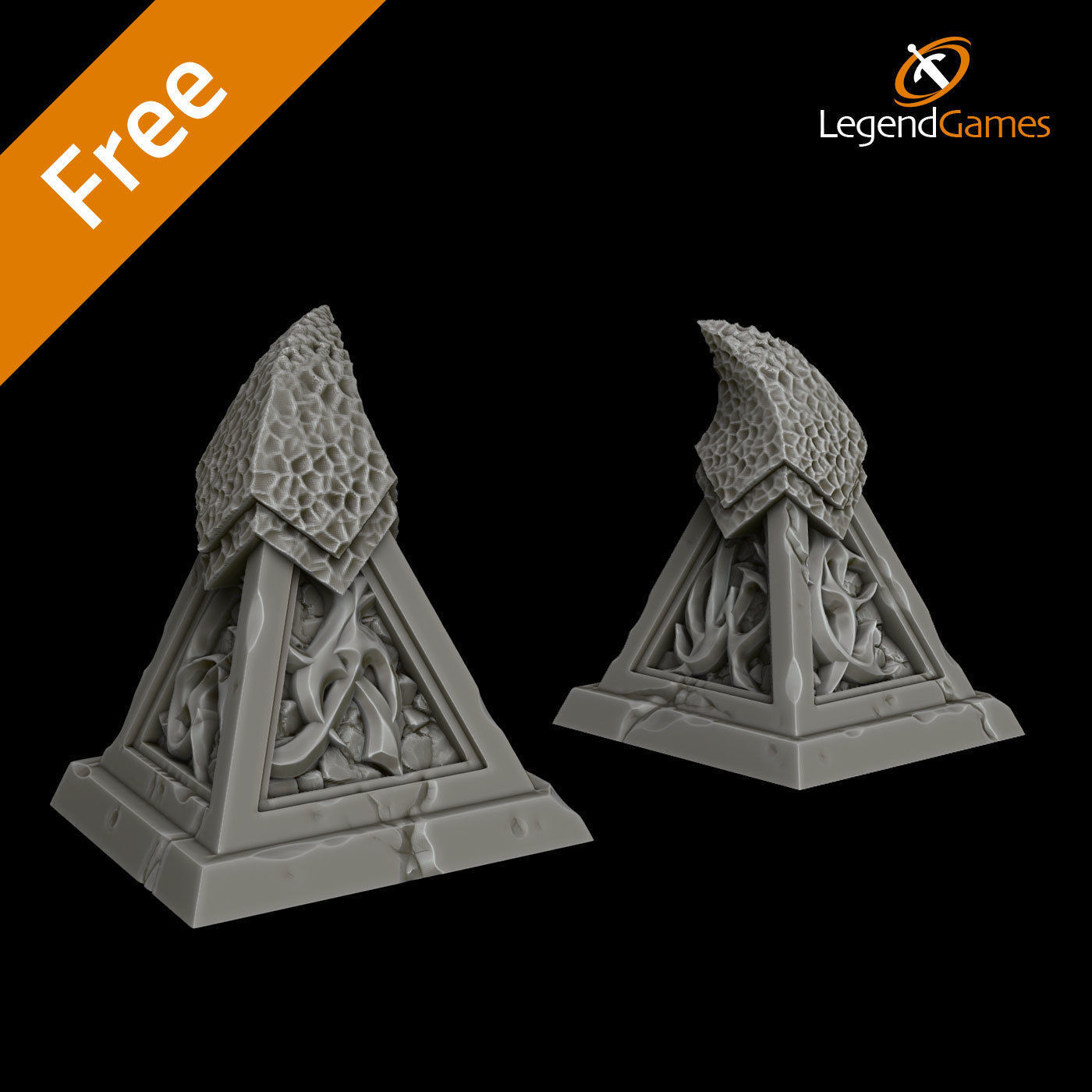 LegendGames Drow of the Underdark Full Set 3D print model_25