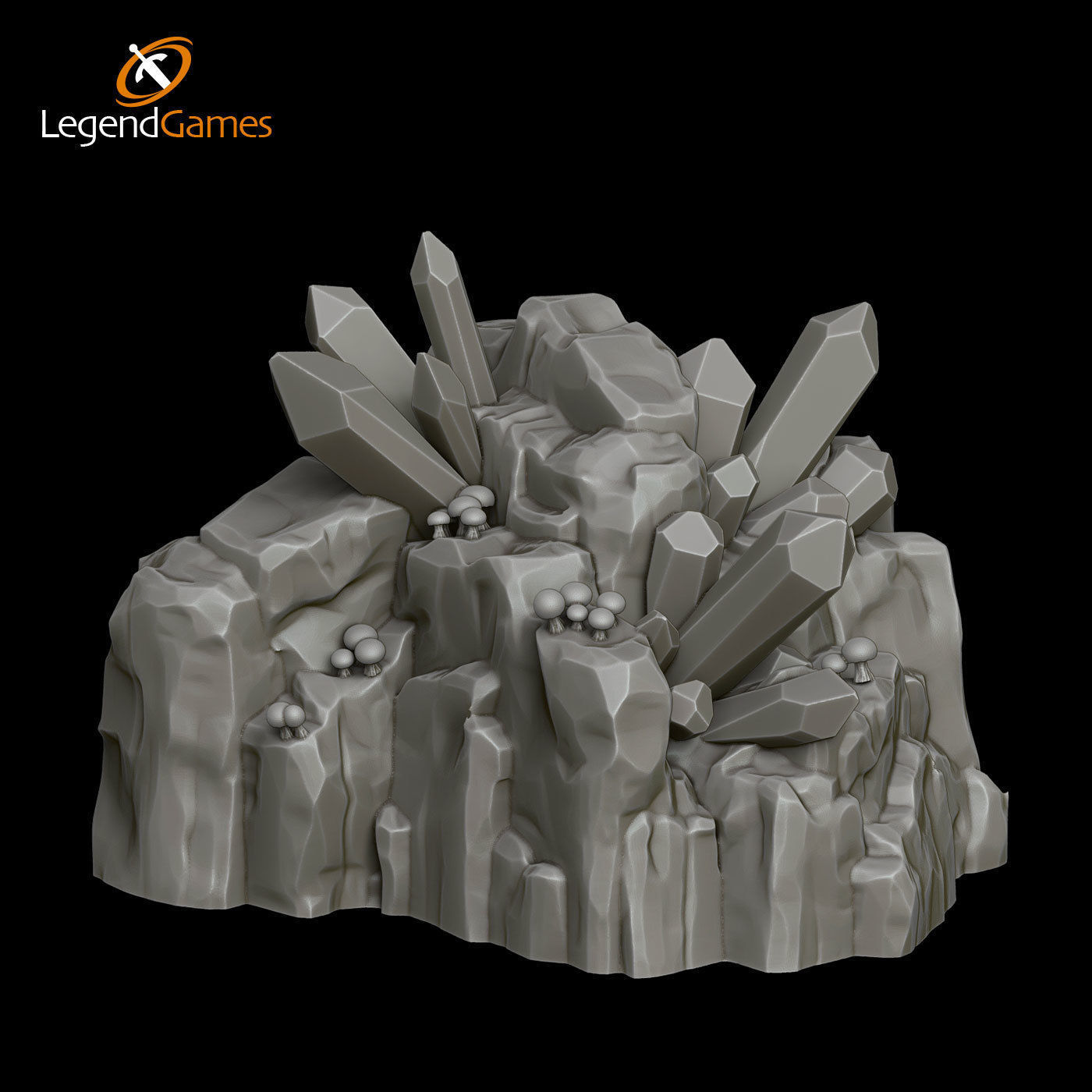 LegendGames Drow of the Underdark Full Set 3D print model_32