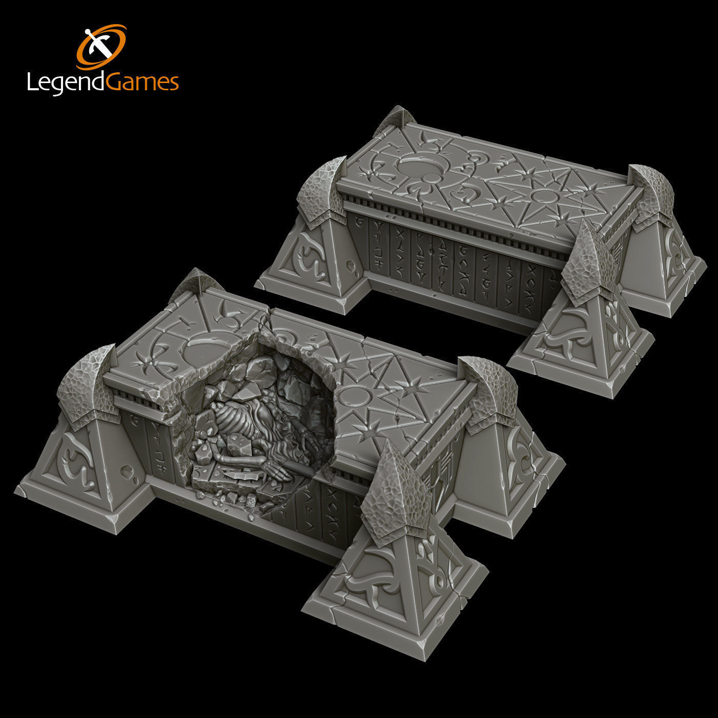 LegendGames Drow of the Underdark Full Set 3D print model_45