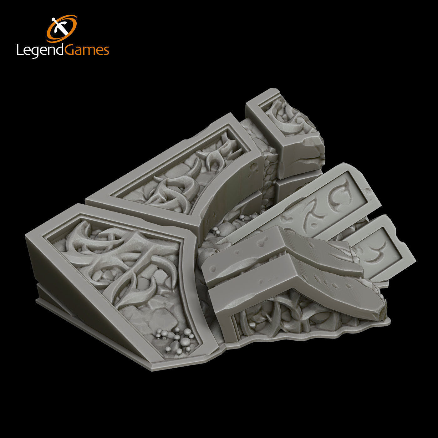 LegendGames Drow of the Underdark Full Set 3D print model_36