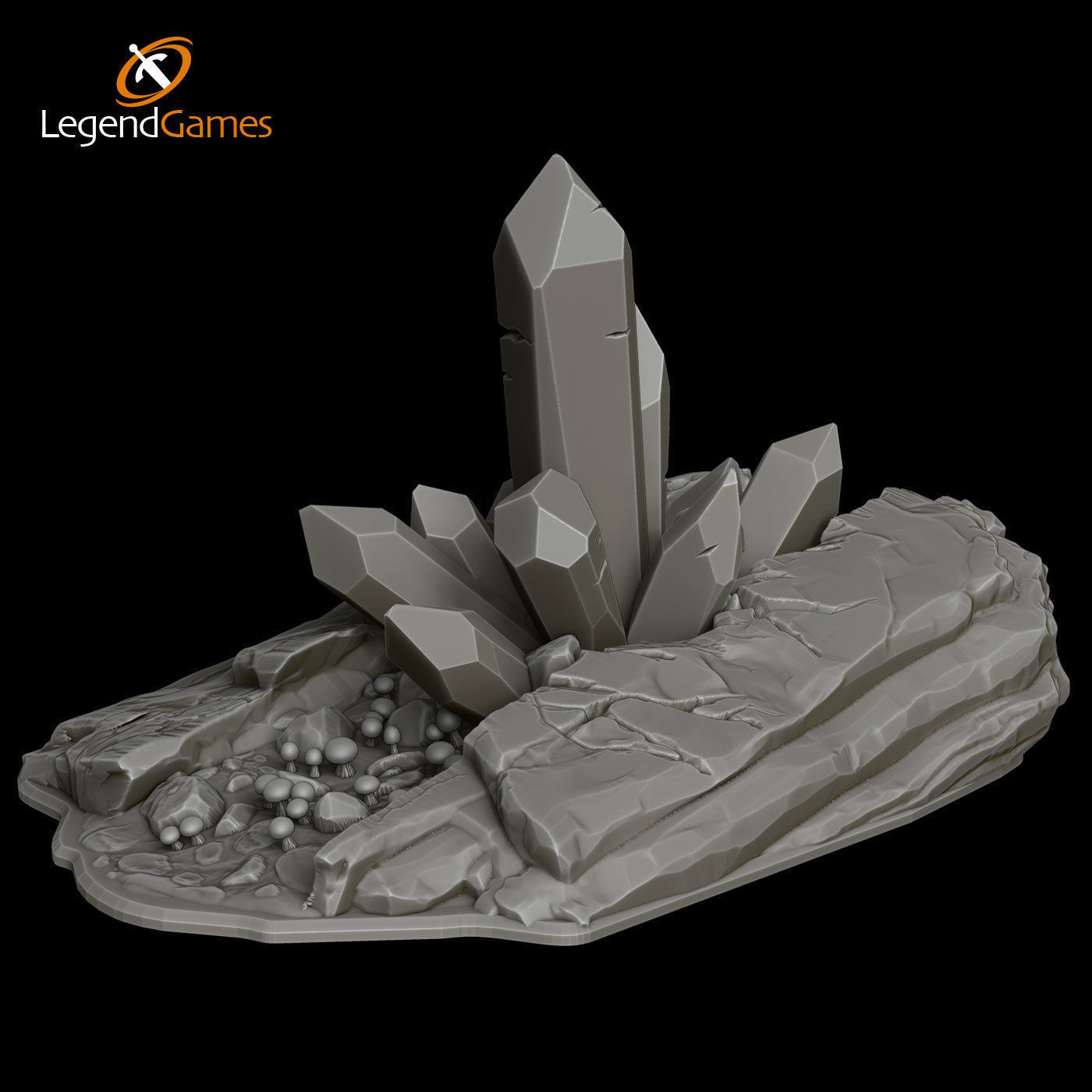 LegendGames Drow of the Underdark Full Set 3D print model_35