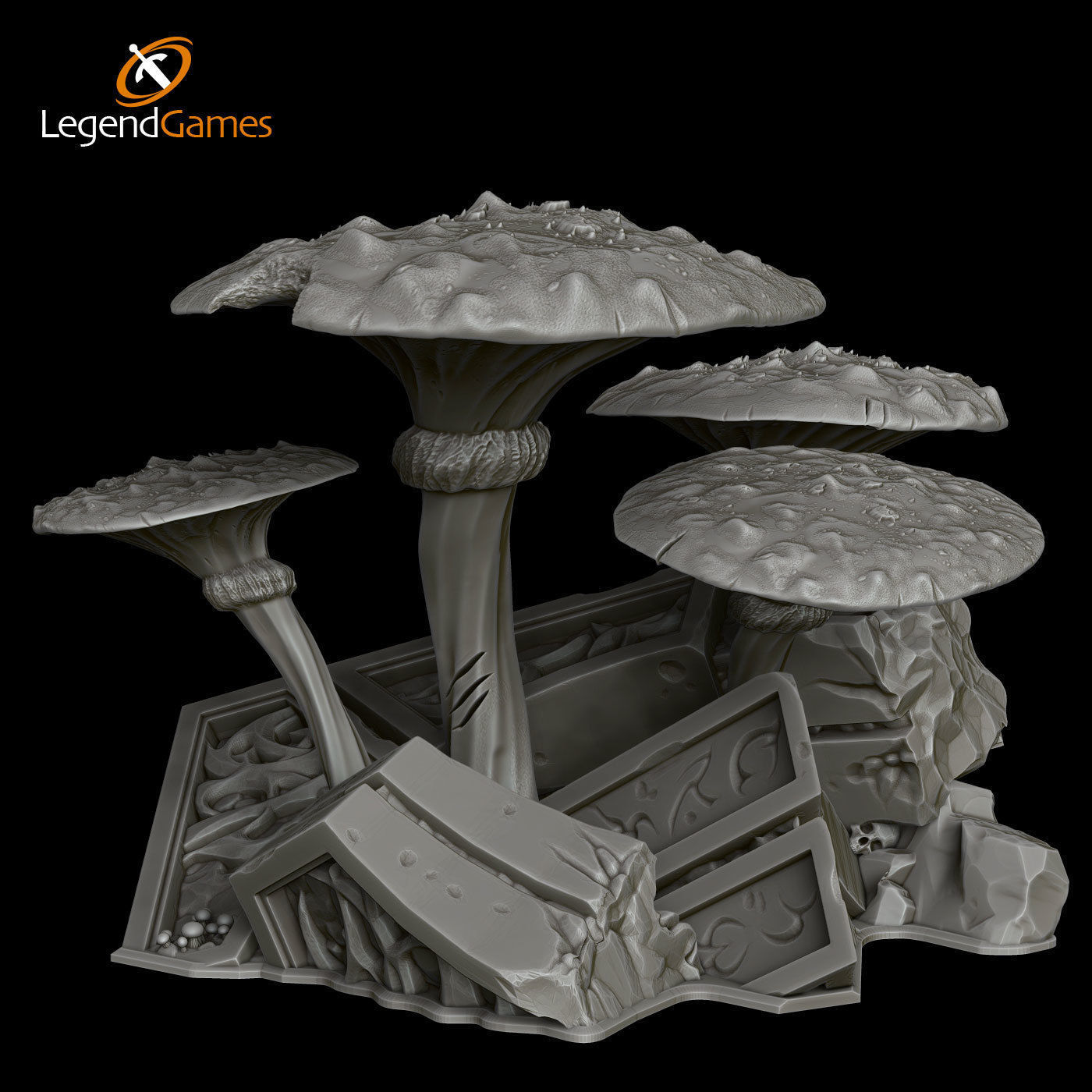 LegendGames Drow of the Underdark Full Set 3D print model_14