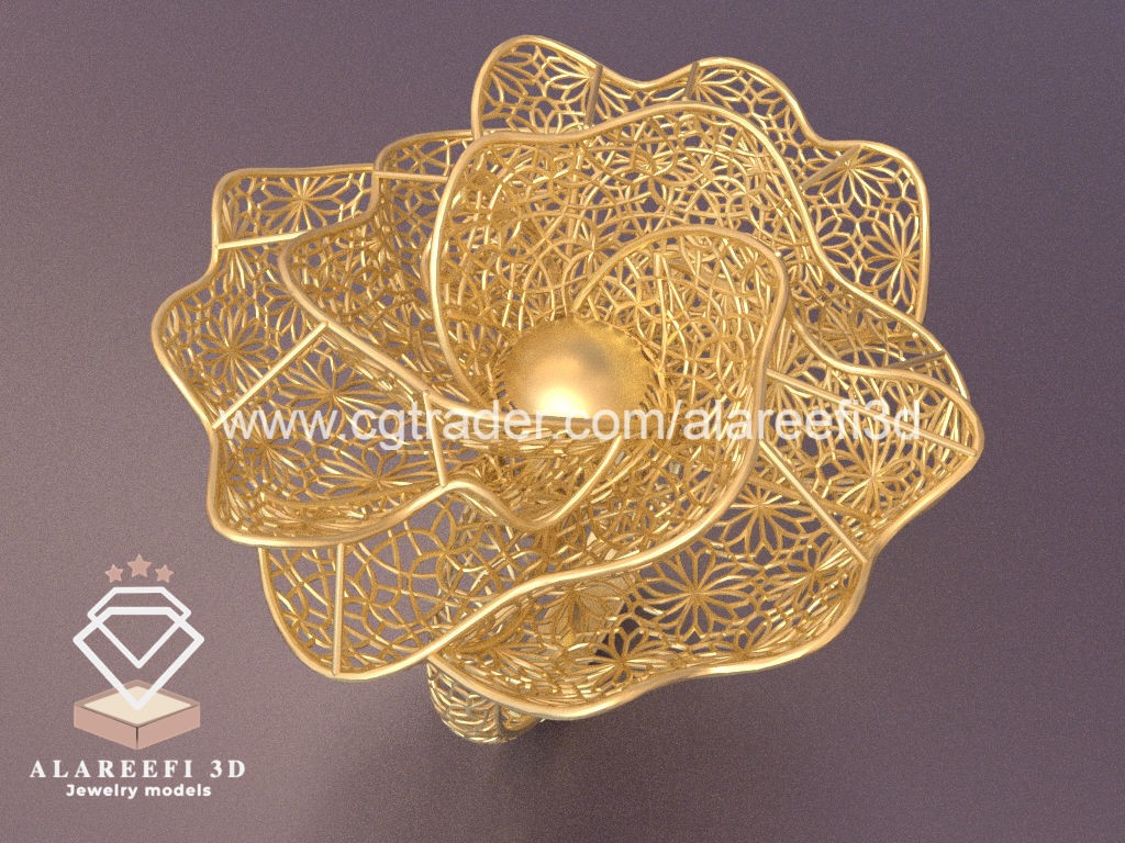 Set of 6 Ultra Vision Rings- set 004 3D print model_6