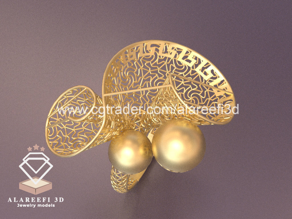 Set of 6 Ultra Vision Rings- set 004 3D print model_5