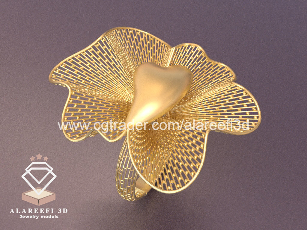 Set of 6 Ultra Vision Rings- set 005 3D print model_6