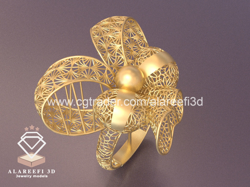 Set of 6 Ultra Vision Rings- set 005 3D print model_4