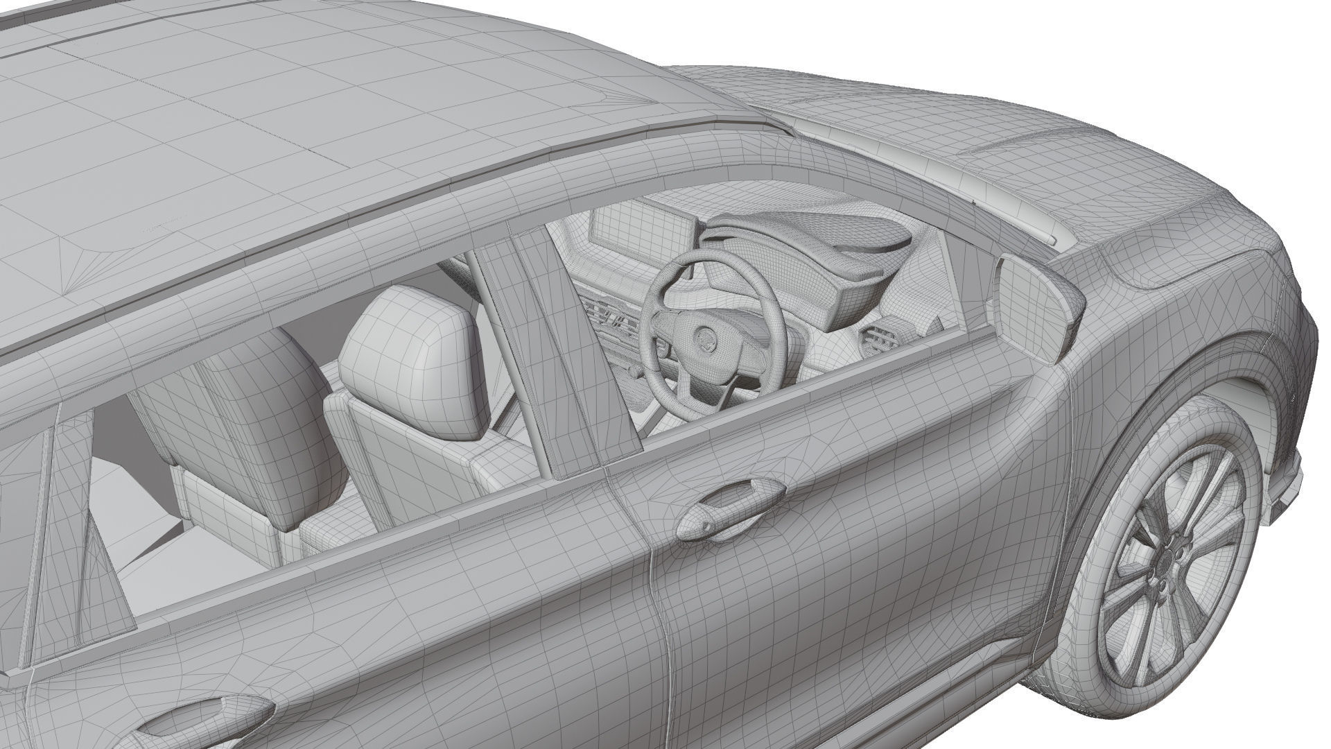 Proton X50 3D model_5