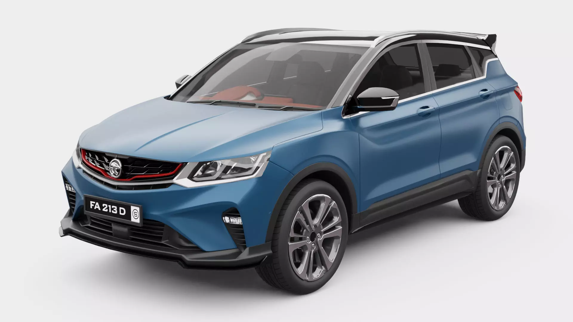 Proton X50 3D model_0