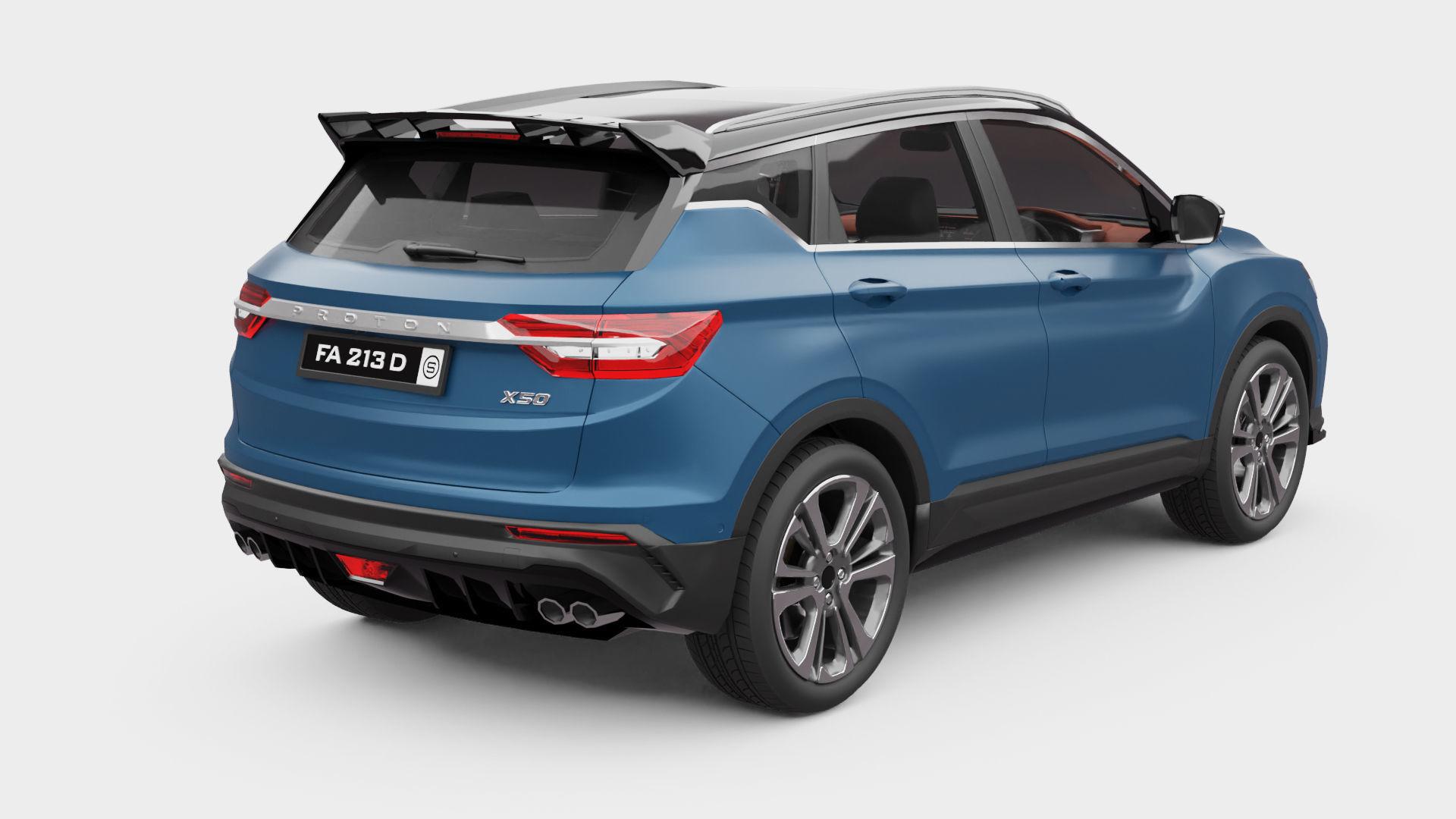 Proton X50 3D model_2