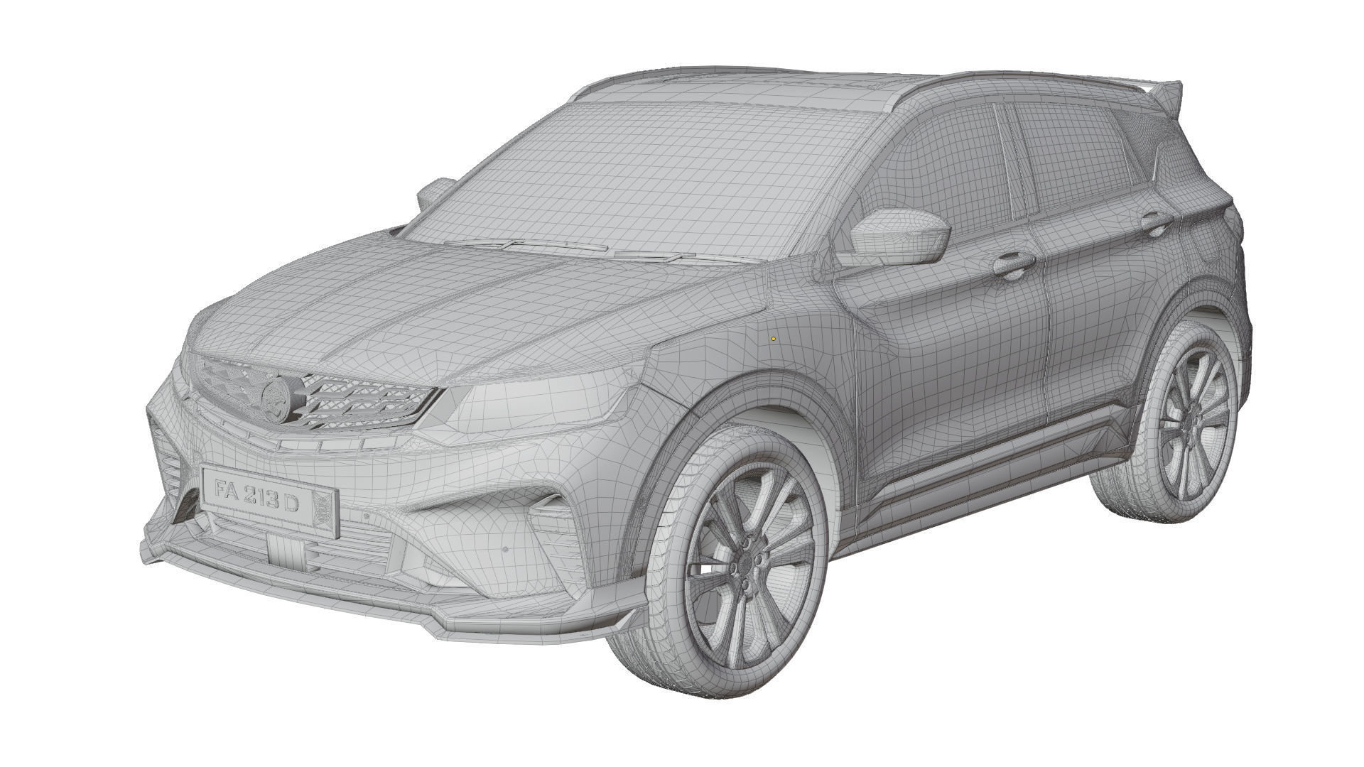Proton X50 3D model_8