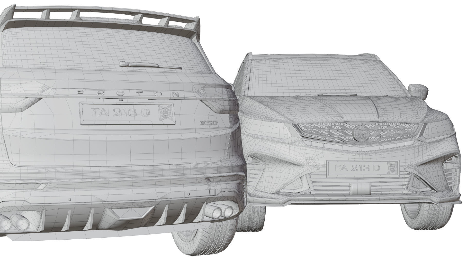 Proton X50 3D model_6