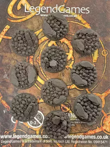 LegendGames 32mm Round Base Collection 3D print model