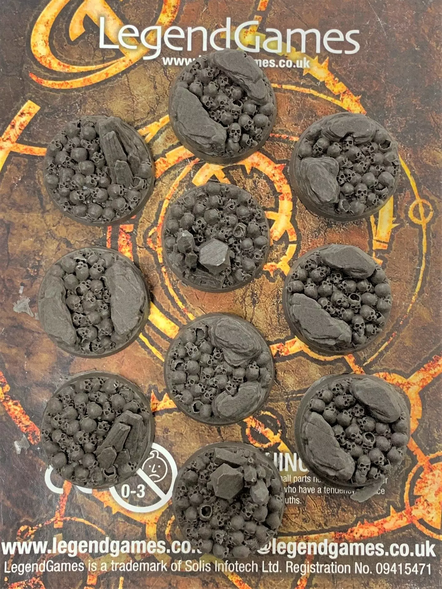 LegendGames 32mm Round Base Collection 3D print model_0