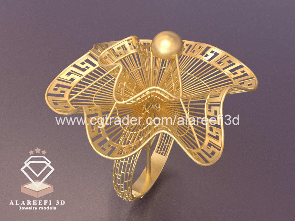 Set of 6 Ultra Vision Rings- set 007 3D print model_1