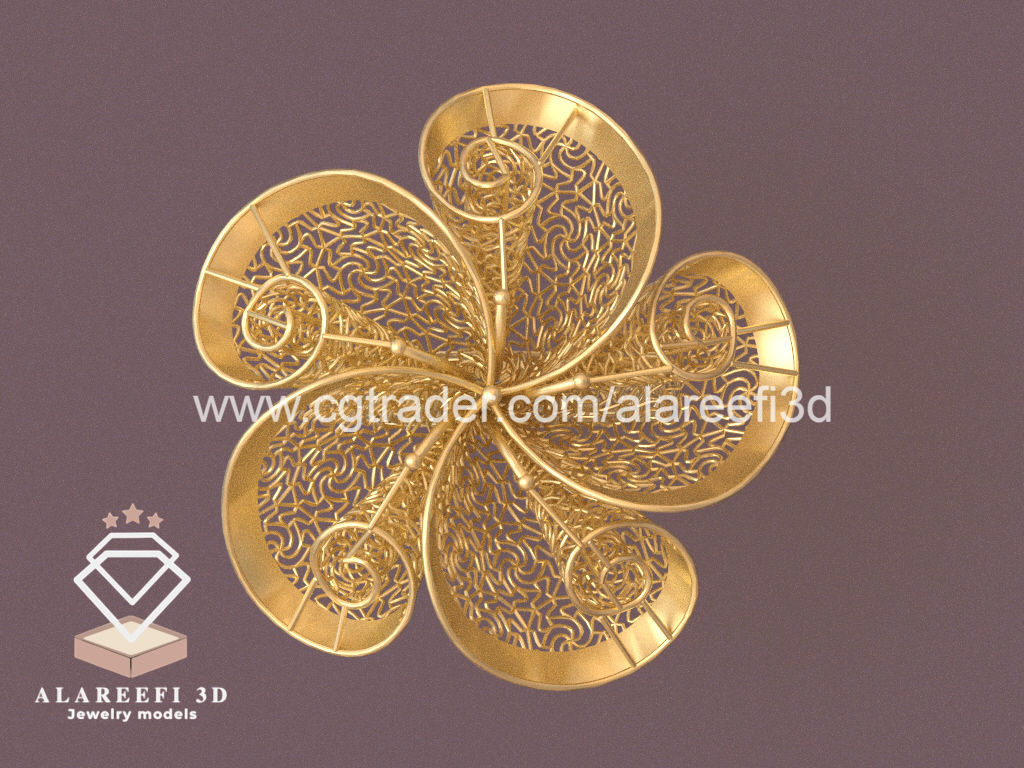 Set of 6 Ultra Vision Rings- set 007 3D print model_3