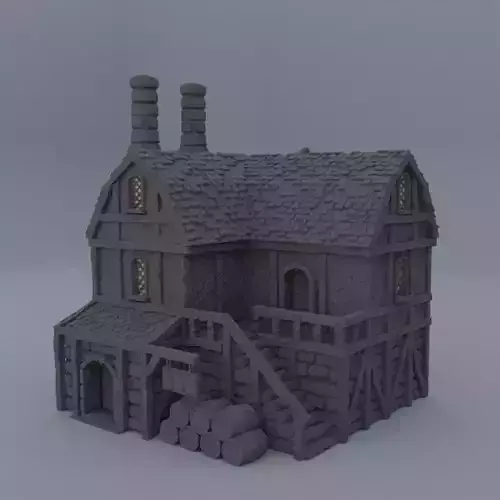 Medieval Distillery Tabletop Terrain 28 mm