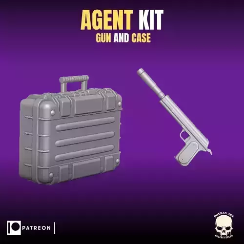 Agent Kit for action figures