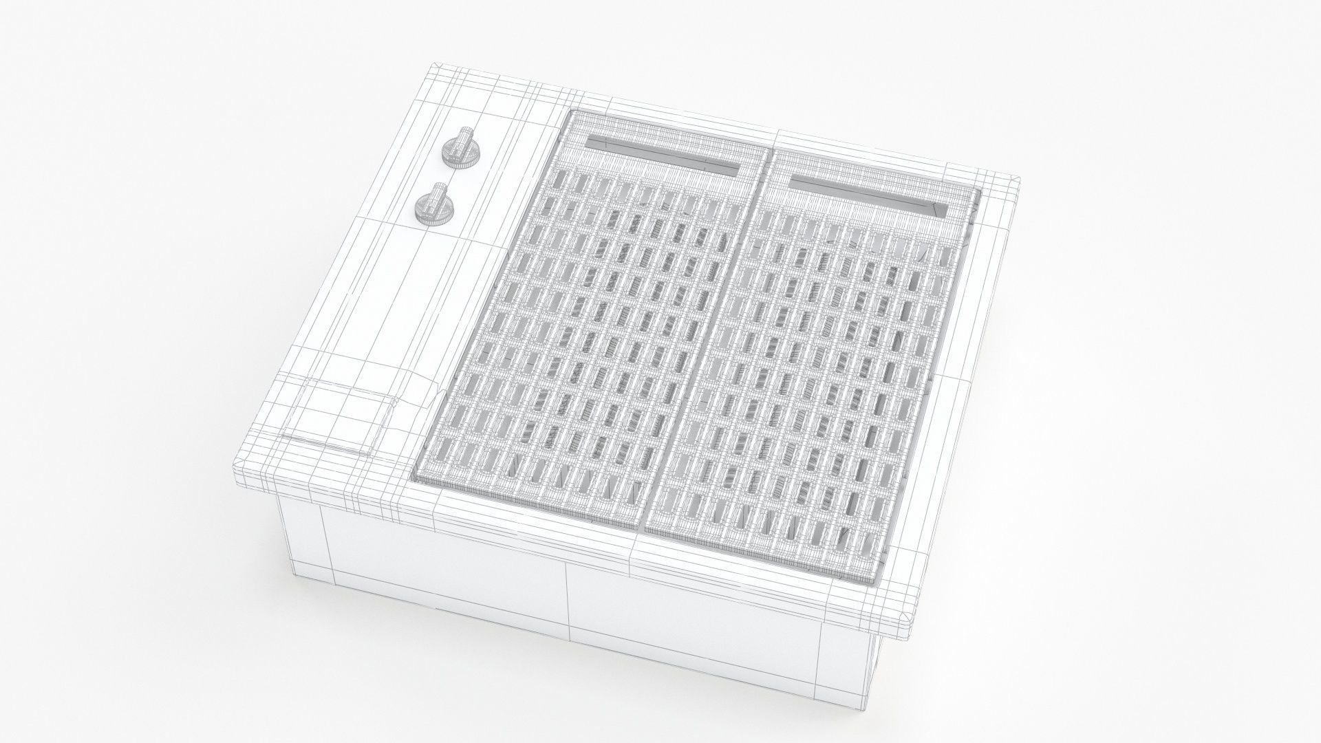 Artusi Built-In Barbecue ABBQM3 Cookstop 3D model_10