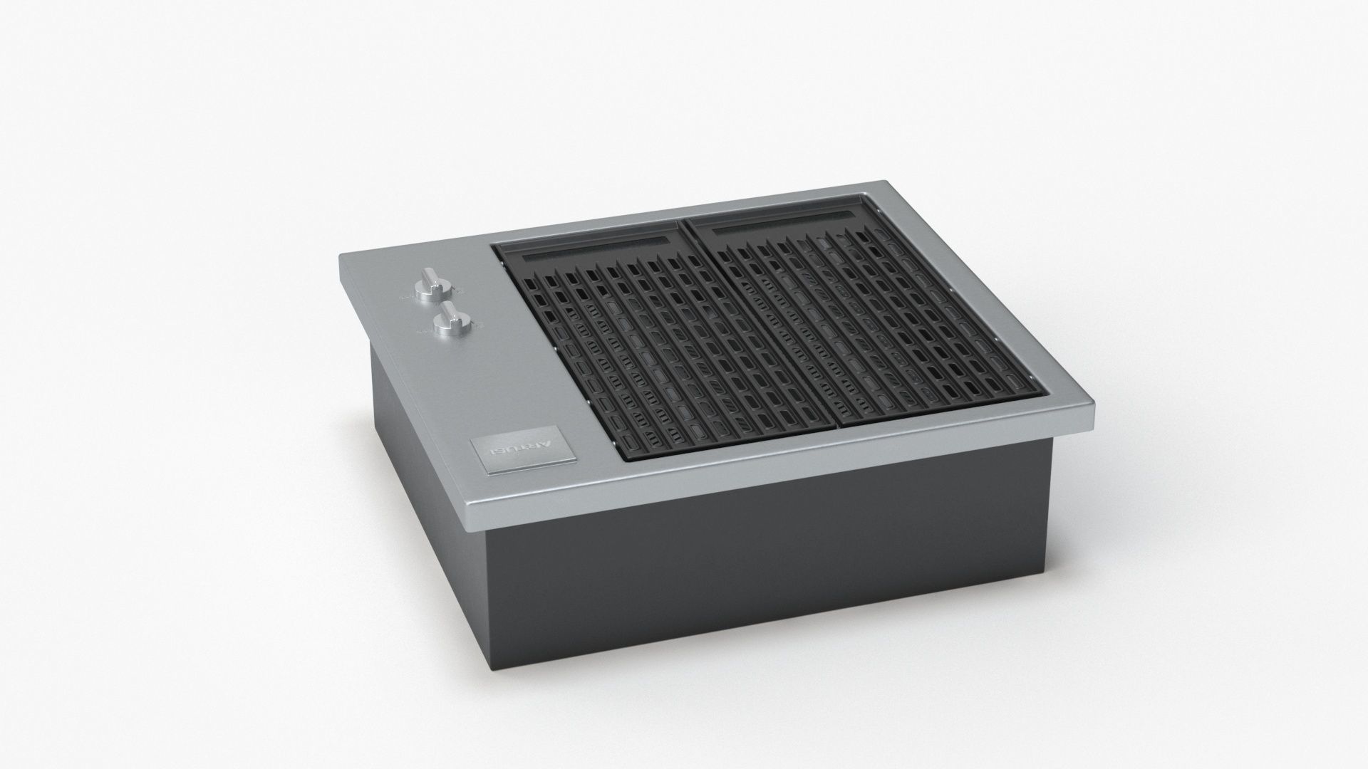 Artusi Built-In Barbecue ABBQM3 Cookstop 3D model_27