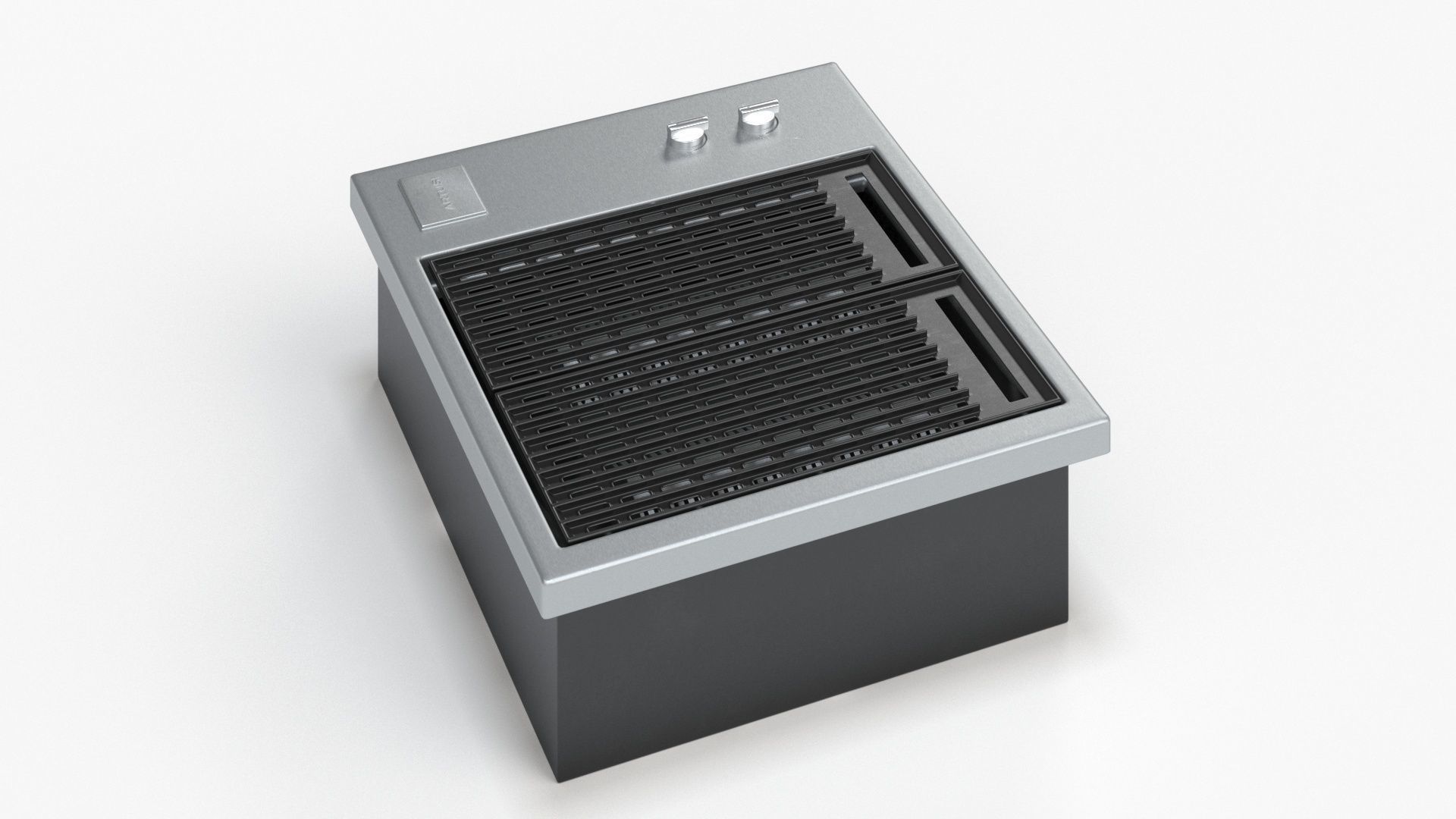 Artusi Built-In Barbecue ABBQM3 Cookstop 3D model_11