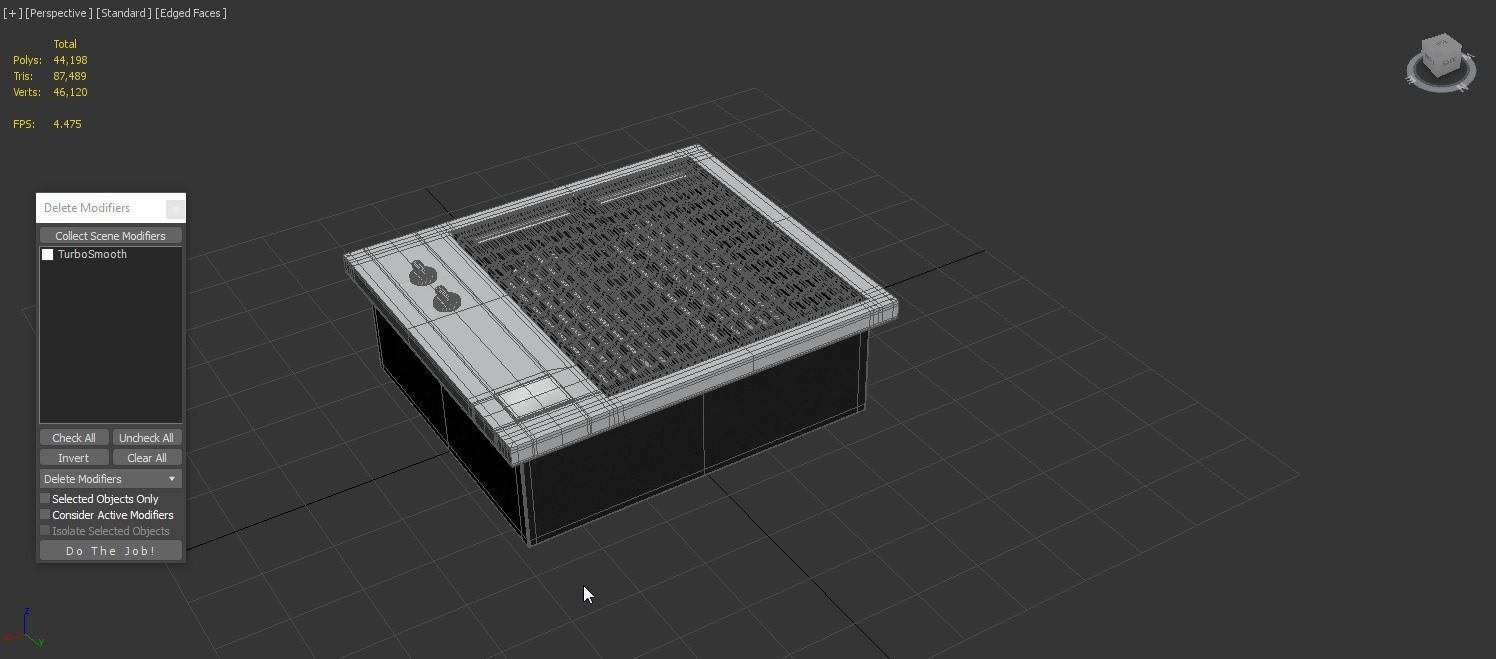 Artusi Built-In Barbecue ABBQM3 Cookstop 3D model_5